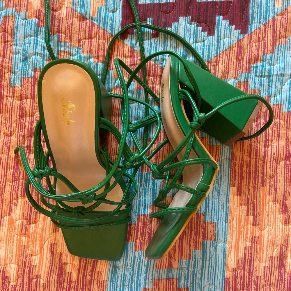 Lace Up Heels
